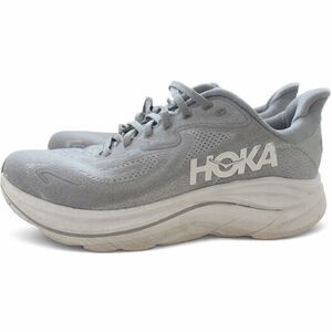 Hoka Clifton 10 Running Shoes 9.5D Gray
